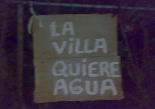 La Villa quiere agua-2